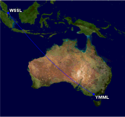 Singapore Location Map