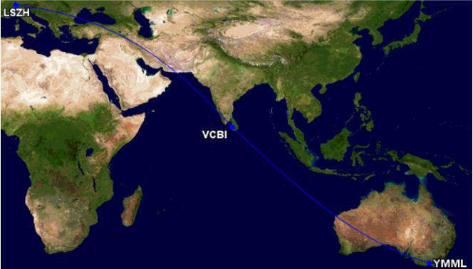 Zurich Location Map